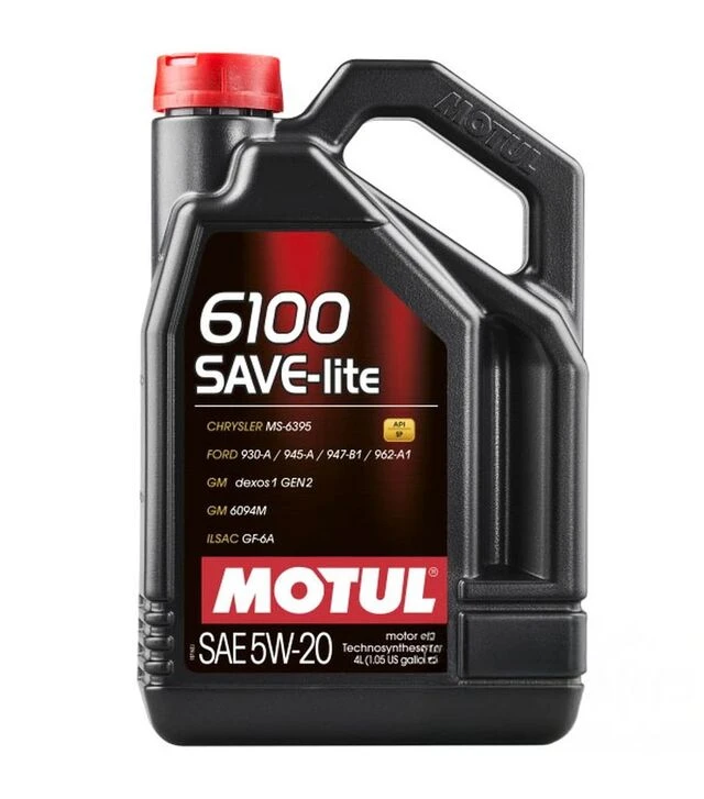 Моторное масло Motul 6100 Save-Lite 5W-20, 4 л