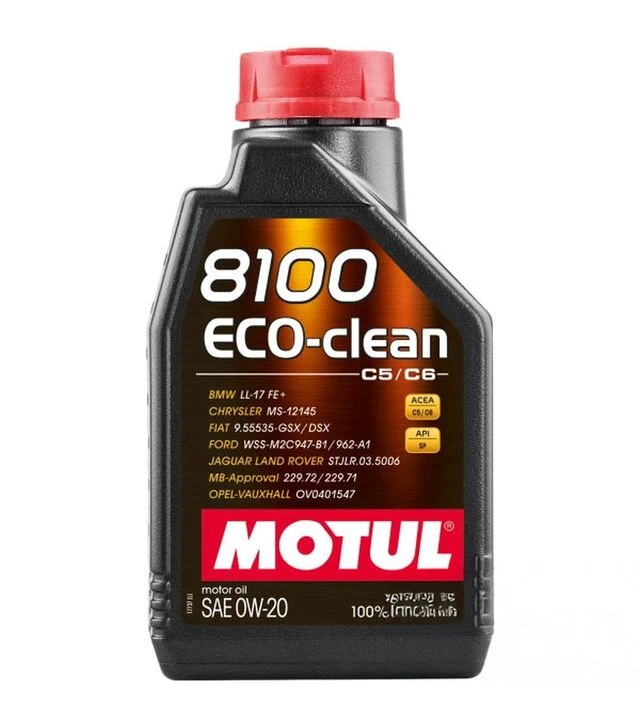 Моторное масло Motul 8100 Eco-Clean 0W-20, 1 л