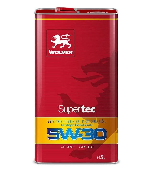 Моторна олива WOLVER SUPERTEC 5W-30, 5 л