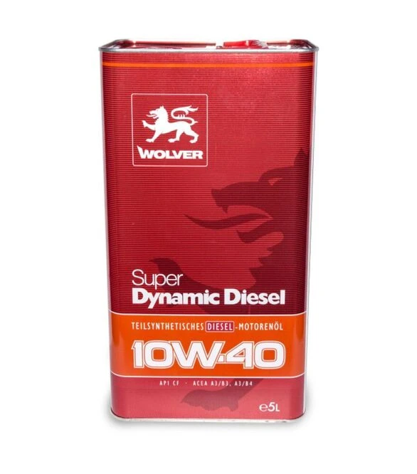 Моторна олива WOLVER SUPER DYNAMIC DIESEL 10W-40, 5 л