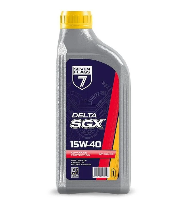 Моторное масло 7FLAGS DELTA SGX 15W-40 API SG/CD, 1 л
