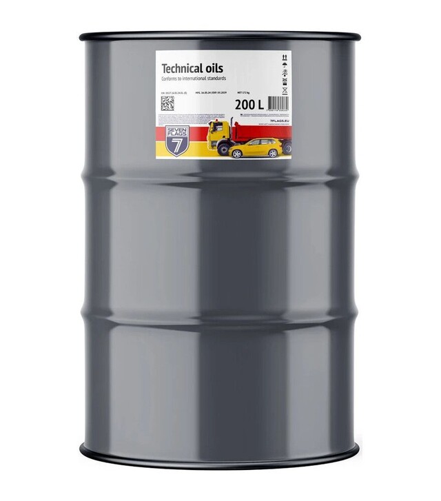 Моторное масло 7FLAGS Gamma DIESEL 10W-40 API CI-4/SL, 200 л