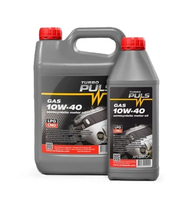 Моторна олива TURBO PULS GAS 10W-40 API SM/CF, 4 л