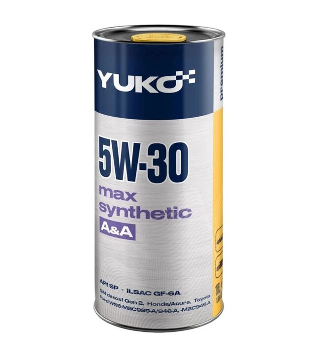 Моторна олива VUKO MAX SYNTHETIC A&A 5W-30 API SP, 1 л