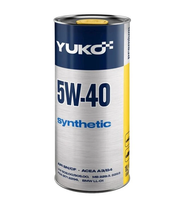 Моторное масло VUKO SYNTHETIC 5W-40 API SN/CF, 1 л
