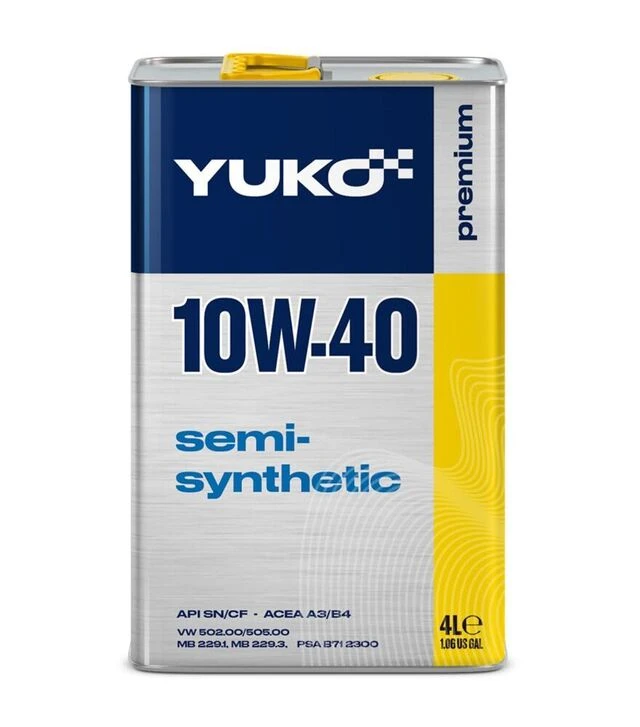 Моторное масло VUKO SEMISYNTHETIC 10W-40 API SN/CF, 4 л