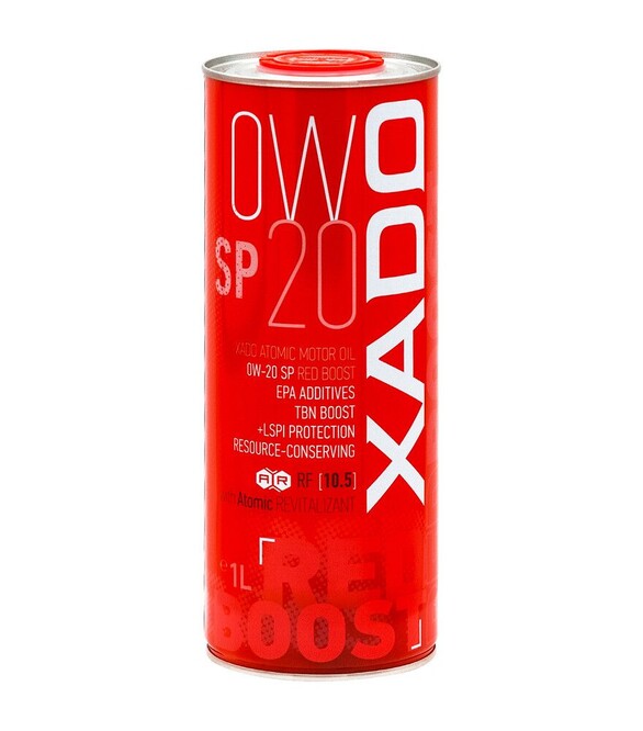 Моторна олива XADO Atomic Oil Red Boost 0W-20 SP, 4 л