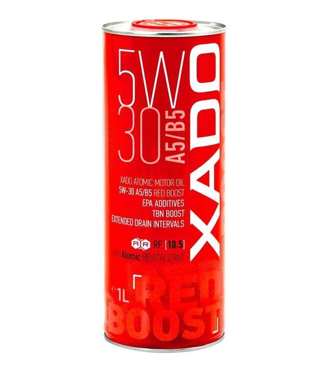 Моторна олива XADO Atomic Oil Red Boost 5W-30, A5/B5, 4 л