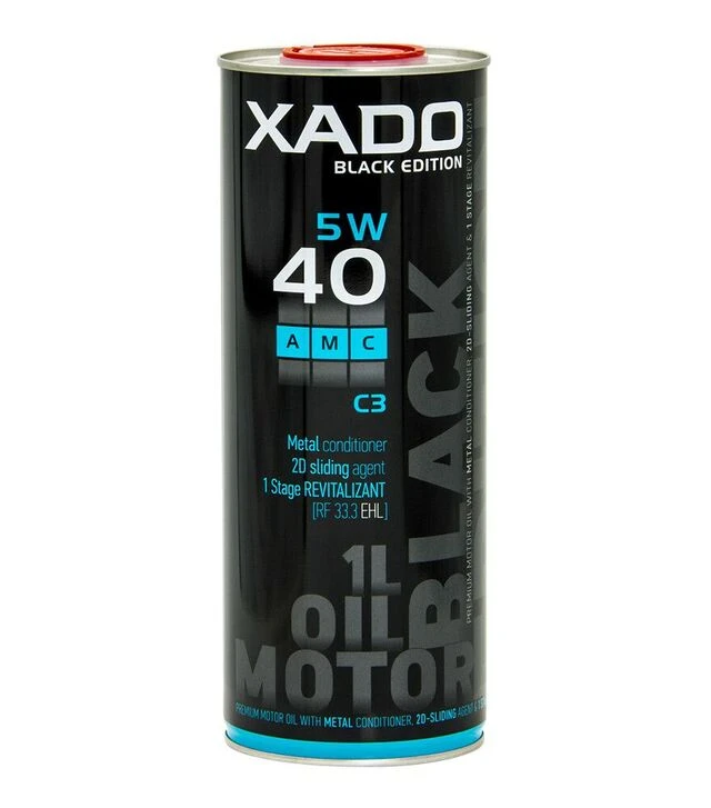 Моторна олива XADO Atomic Oil Black Edition AMC 5W-40 C3, 1 л