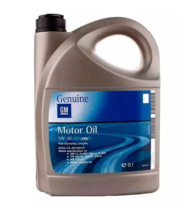 Моторное масло GM 5W-30 dexos2, 1 л