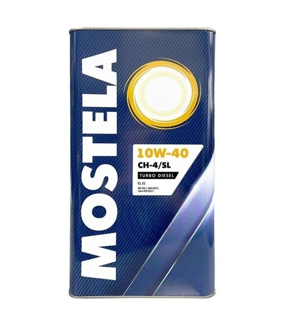 Моторна олива Mostela Turbo Diesel 10W-40, 4,73 л