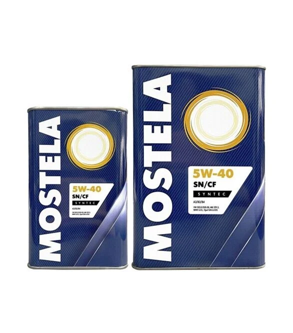 Моторна олива Mostela Syntec 5W-40, 0,946 л