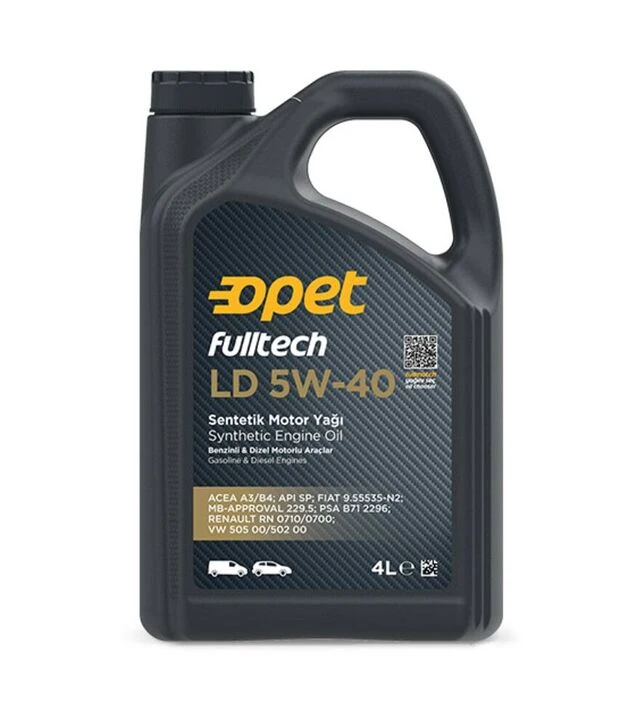 Моторна олива Opet Fulltech LD 5W-40, 4 л