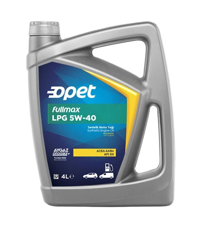 Моторна олива Opet Fullmax LPG 5W-40, 4 л