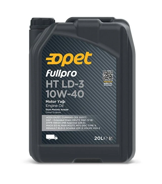 Моторна олива Opet Fullpro HT LD-3 10W-40, 20 л