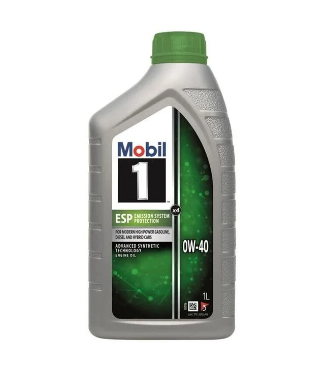 Моторна олива MOBIL 1 ESP X4, 0W-40, 1 л (157813)