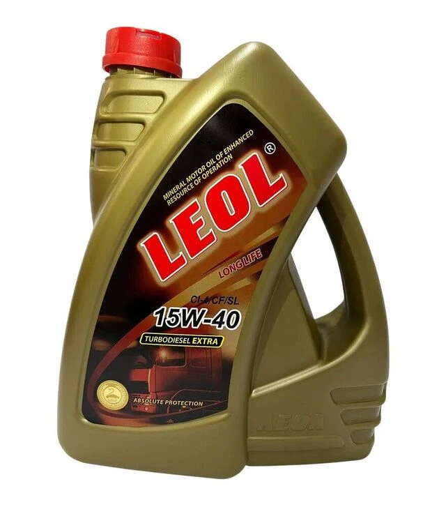 Моторное масло LEOL TURBODIESEL EXTRA, 15W-40, 5 л