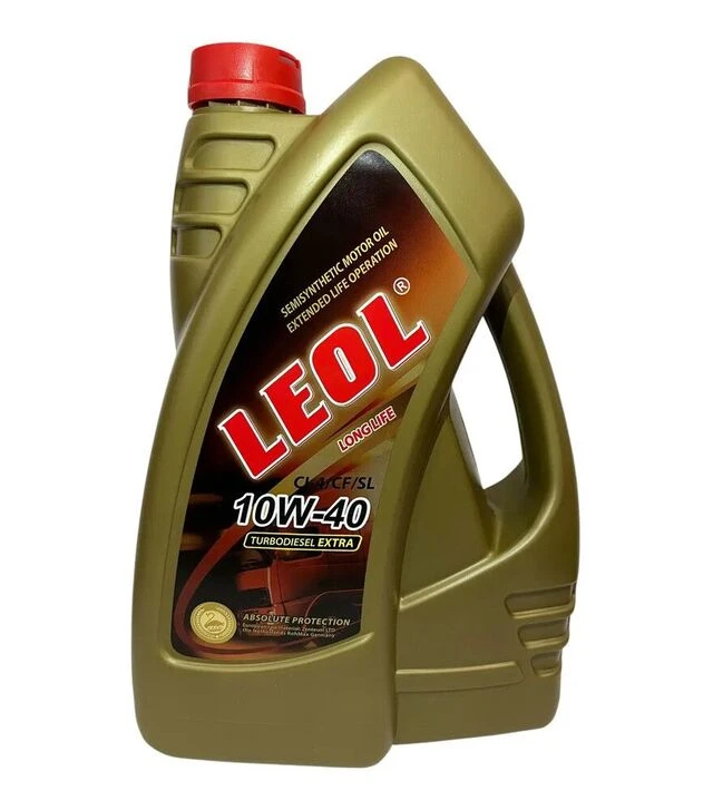 Моторна олива турбодизельна LEOL TURBODIESEL EXTRA 10W-40, API CI-4/CF/SL, ACEA E7, 7 л