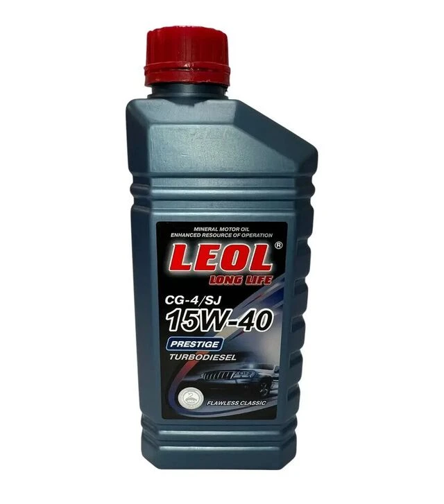 Моторное масло турбодизельное LEOL PRESTIGE 15W-40, API CG-4/SJ, 1 л