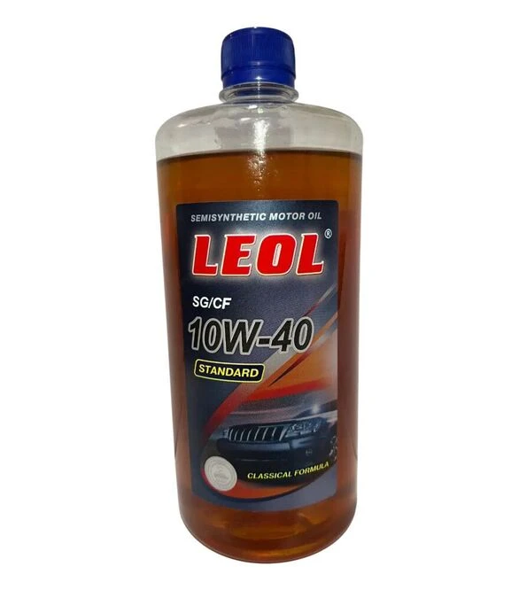 Моторна олива LEOL Стандарт 10W-40, API SG/CF, 1 л (0,9 л)