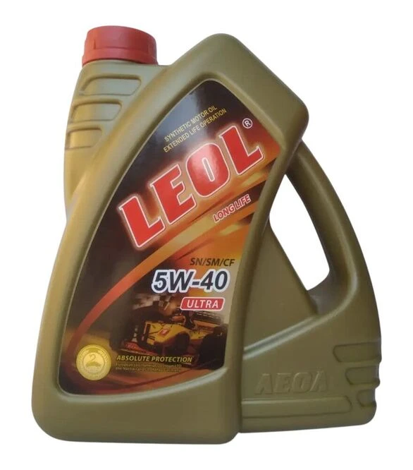 Моторна олива LEOL Ultra 5W-40, API SN/SM/CF, 4 л