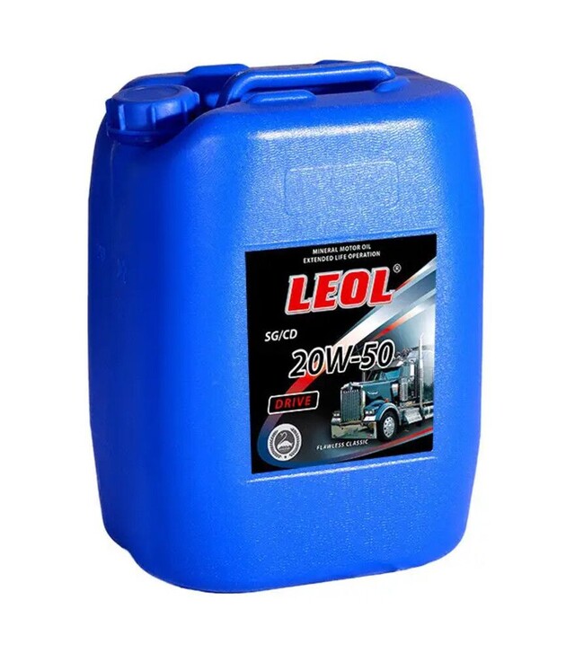 Моторна олива LEOL Drive 20W-50, API SG/CD, 20 л