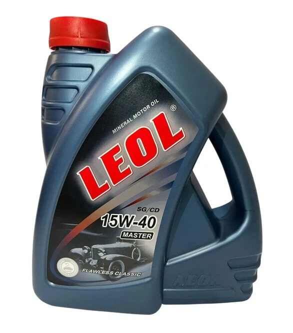 Моторное масло LEOL Master 15W-40, API SG/CD, 4 л
