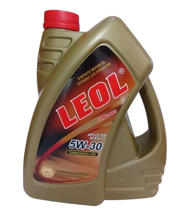 Моторна олива LEOL Turbodiesel 5W-30, API SN/CF, ACEA C3, 5 л