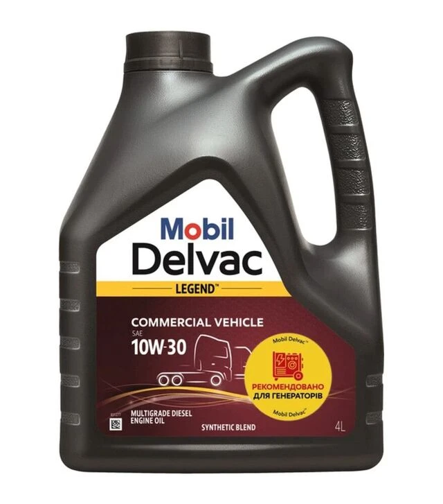 Моторна олива MOBIL Delvac Legend Commercial Vehicle, 10W30, 4 л