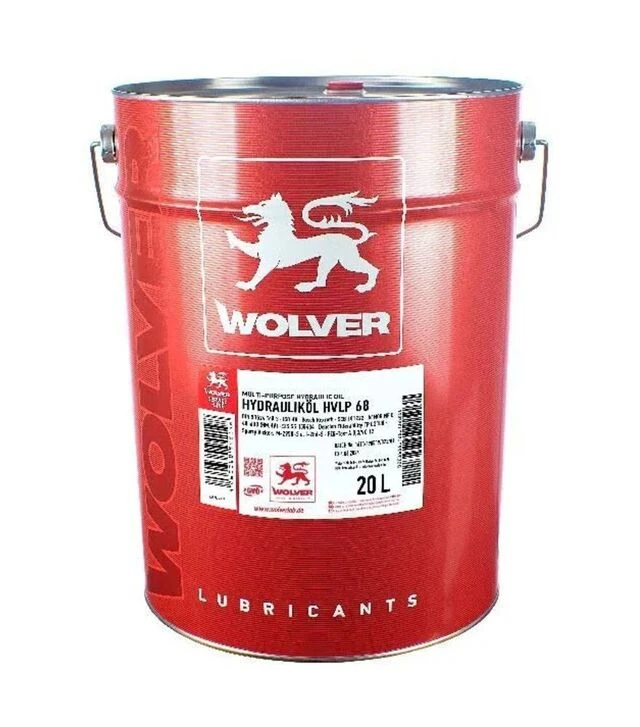 Гідравлічне мастило WOLVER HYDRAULIKÖL HVLP 68, 20 л