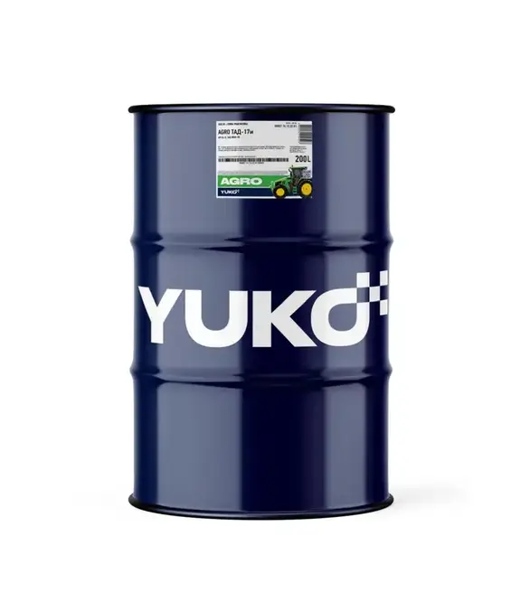 Трансмісійне мастило Yuko AGRO ТАД-17, 200 л