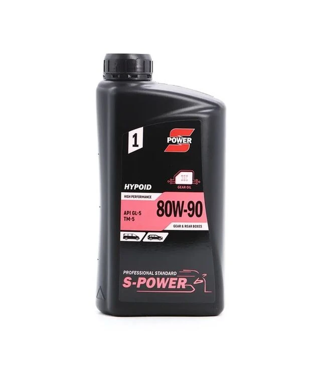 Масла трансмиссионные S-POWER HYPOID GEAR GL-5 80W-90, 1 л