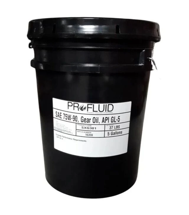 Масла трансмиссионные ProFluid Full Synthetic 75W90 Gear Oil Pails, 5 GL 18,93 л