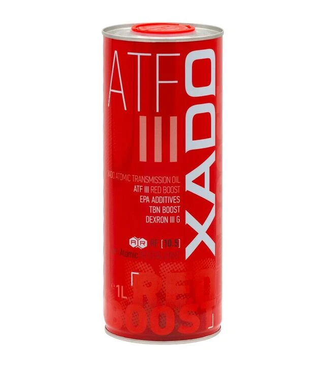 Трансмісійне мастило XADO Atomic Oil Red Boost ATF III, 200 л