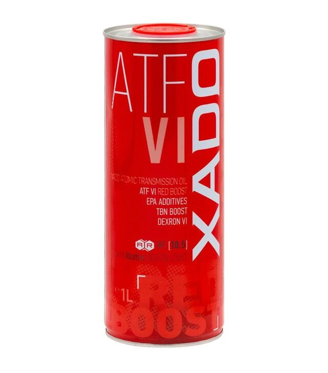Трансмісійне мастило XADO Atomic Oil Red Boost ATF VI, 1 л