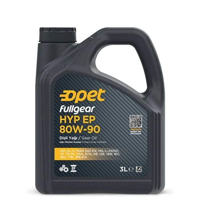 Трансмісійне мастило Opet Fullgear HYP EP 80W-90, 3 л