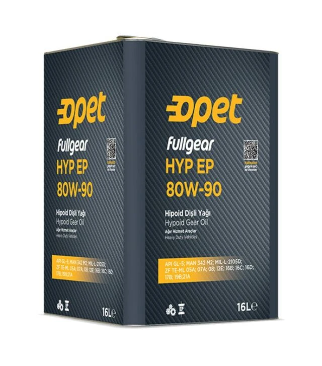 Трансмісійне мастило Opet Fullgear HYP EP 80W-90, 16 л