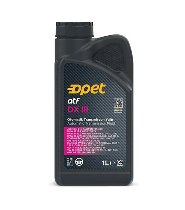 Трансмісійне мастило Opet ATF DX III, 1 л