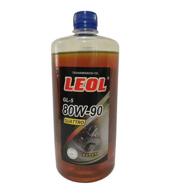 Трансмісійне мастило LEOL QUATTRO супер 80W-90, API GL-5, 1 л (0,9 л)