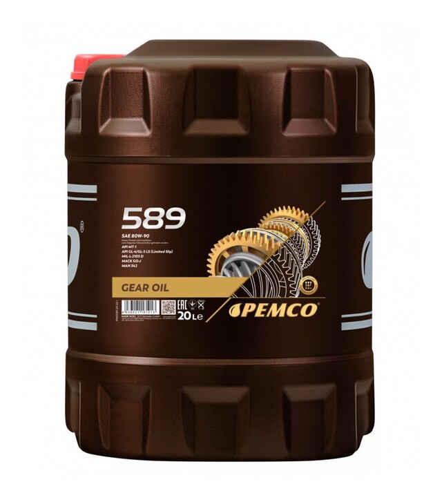 Трансмиссионное масло PEMCO 589, 80W-90, 20 л