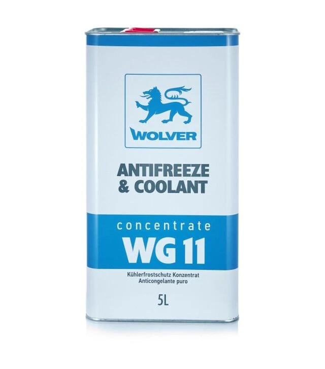 Антифриз WOLVER ANTIFREEZE & COOLANT CONCENTRATE (WG11) синій, 5 л