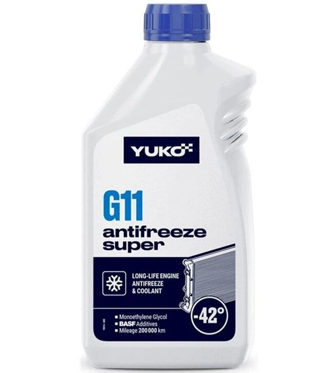 Антифриз VUKO Antifreeze -40 (Super G11) синий, 1 л