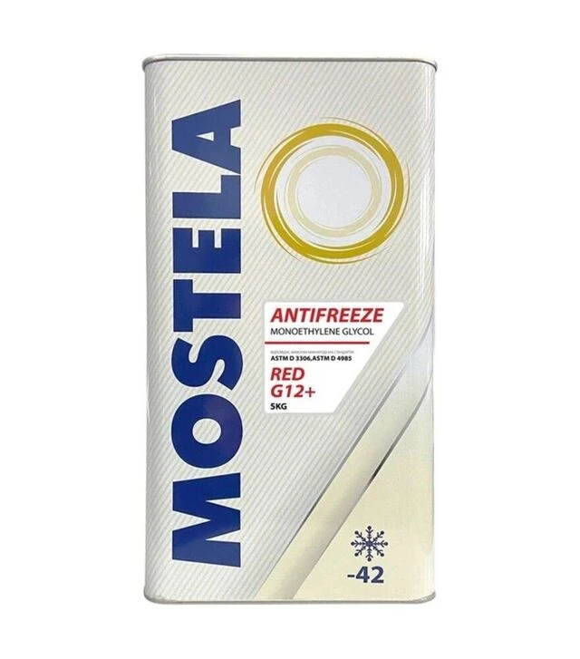 Антифриз Mostela Antifreeze (G12+) червоний, 5 кг