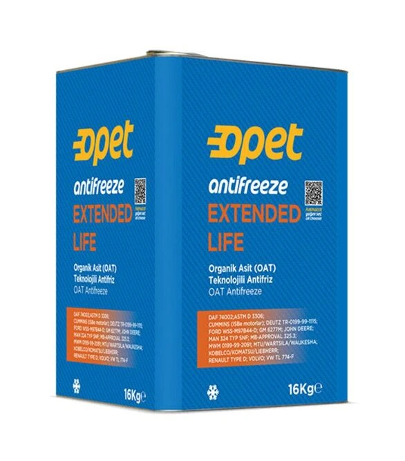 Антифриз Opet Extended Life Antifreeze помаранчевий, 16 кг