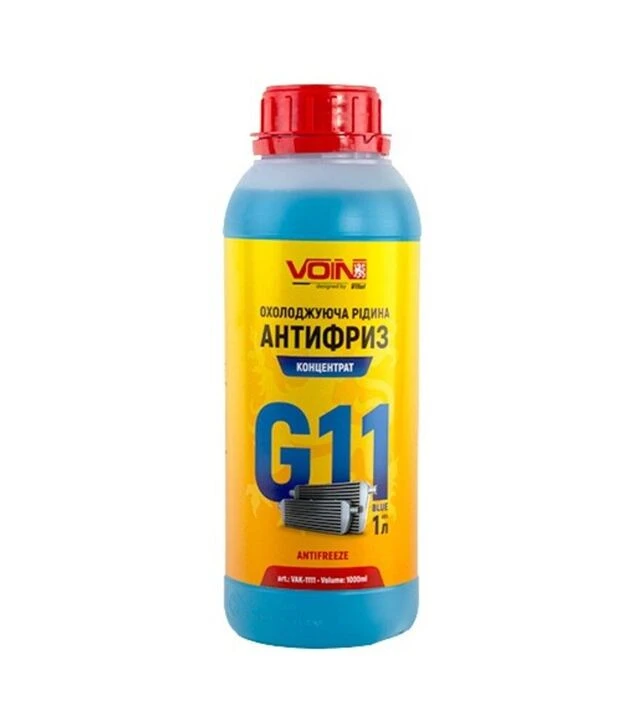 Антифриз VOIN концентрат G11 синій, 1 л