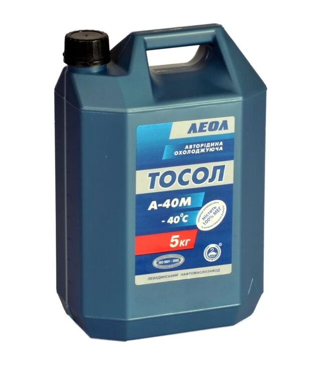 Антифриз LEOL Тосол, синій, 5 л