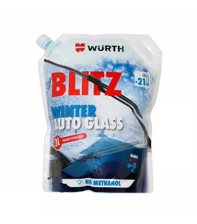 Омыватель WURTH BLITZ-Winter для ветрового стекла, зимний, 3 л (5892332810)