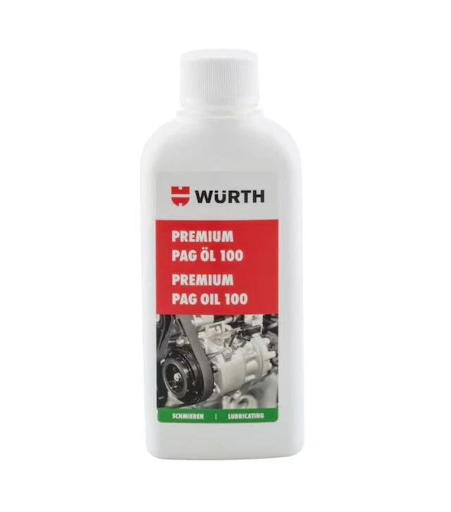Компрессорное масло Wurth PAG 100 Premium, 250 мл