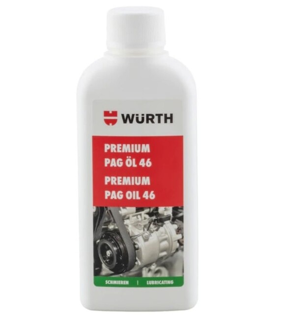Смазка WURTH PAG-46-Premium для автокондиционеров, 250 мл (892764252)
