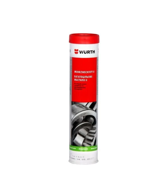 Смазка многоцелевая WURTH II, 400 г (8938711)